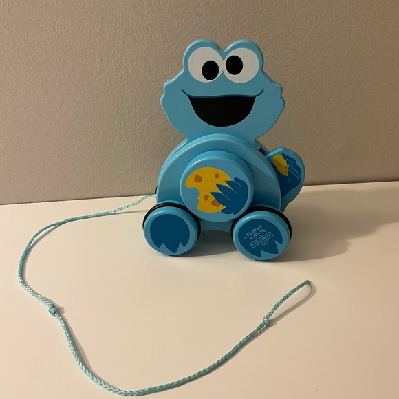 Cookie Monster Infant Pull Toy - Picture 4 of 7